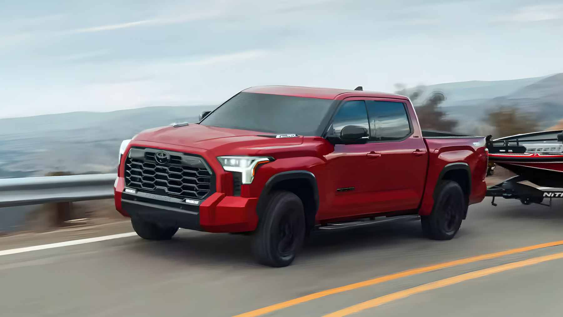 Thermal imaging of a 2024 Toyota Tundra steering wheel showing extreme temperature differences between the top and bottom rim.