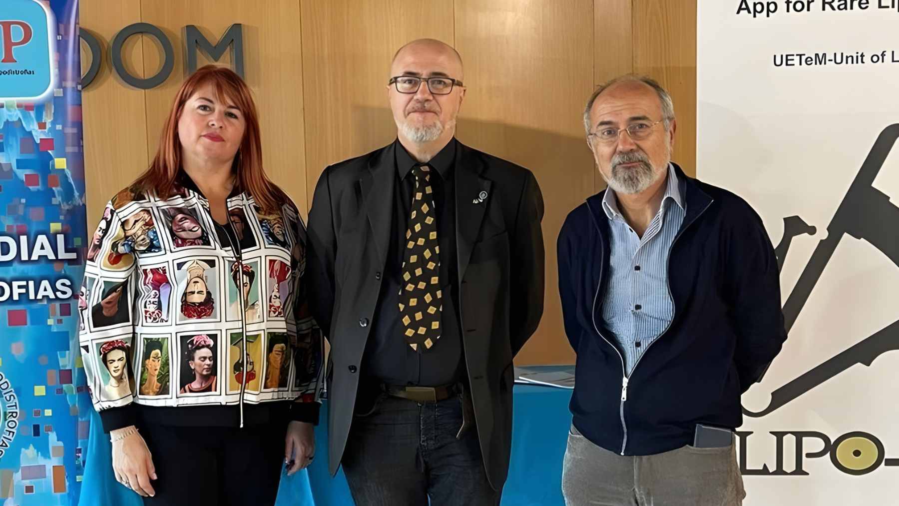 A microscopic view of human adipose tissue cells and metabolic markers associated with insulin resistance.